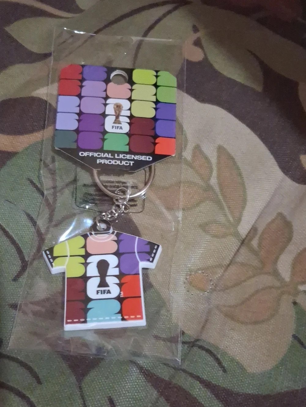Fifa Key Chain Nwt